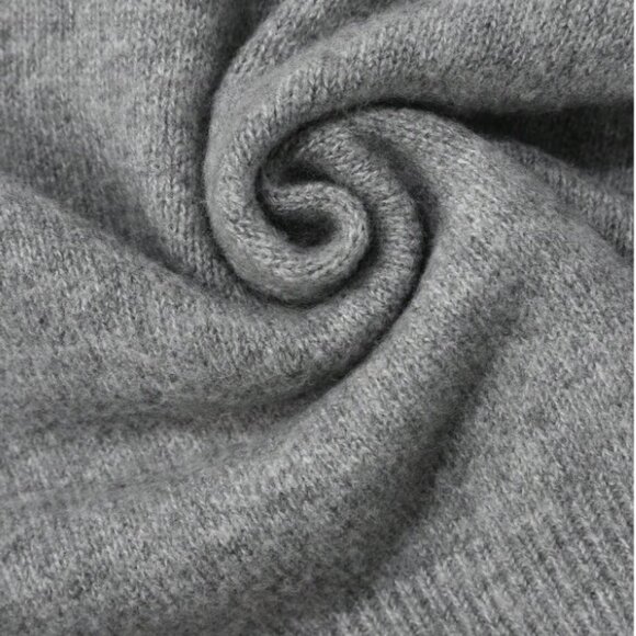 Casual Round Neck Embroidered A-Line Pleated Skirt & Sweater Set - Picture 3 of 3